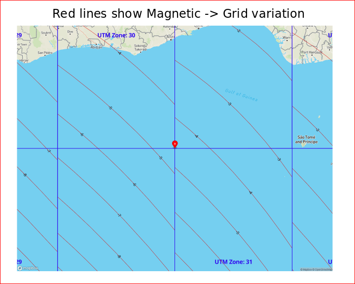 Map Tools Declination Reference Sheet Design