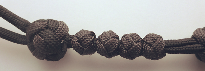 Paracord Army Ranger Pace Counter, Knotted Ranger Beads, Hiking,  Geocaching, Swag, Geekery, 